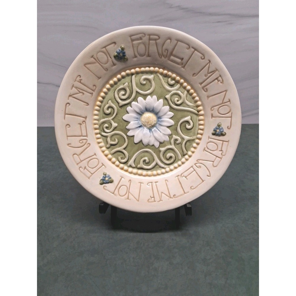 Vintage 'Forget Me Not' Jeff Goodsell Decorative Plate 7-3/4"
